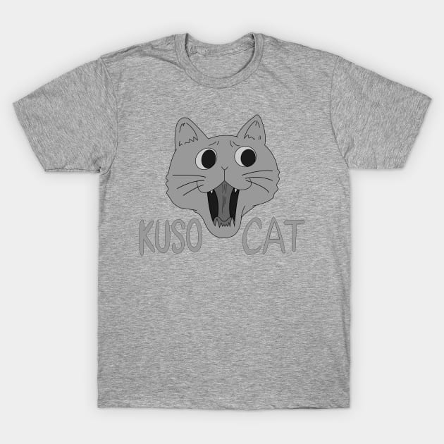 Kuso Cat T-Shirt by TRYorDIE